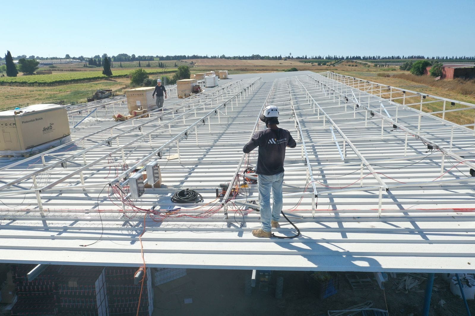 Instalación en progreso de un proyecto Navitas